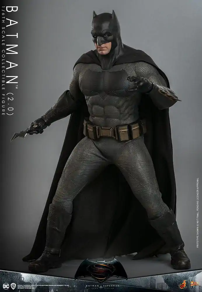 Batman v Superman: Dawn of Justice Movie Masterpiece akcijska figura 1/6 Batman 2.0 32 cm fotografija izdelka