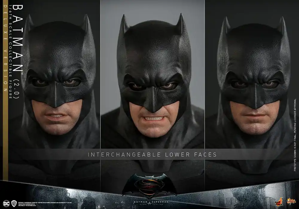Batman v Superman: Dawn of Justice filmska mojstrovina akcijska figura 1/6 Batman 2.0 (Deluxe različica) 32 cm fotografija izdelka
