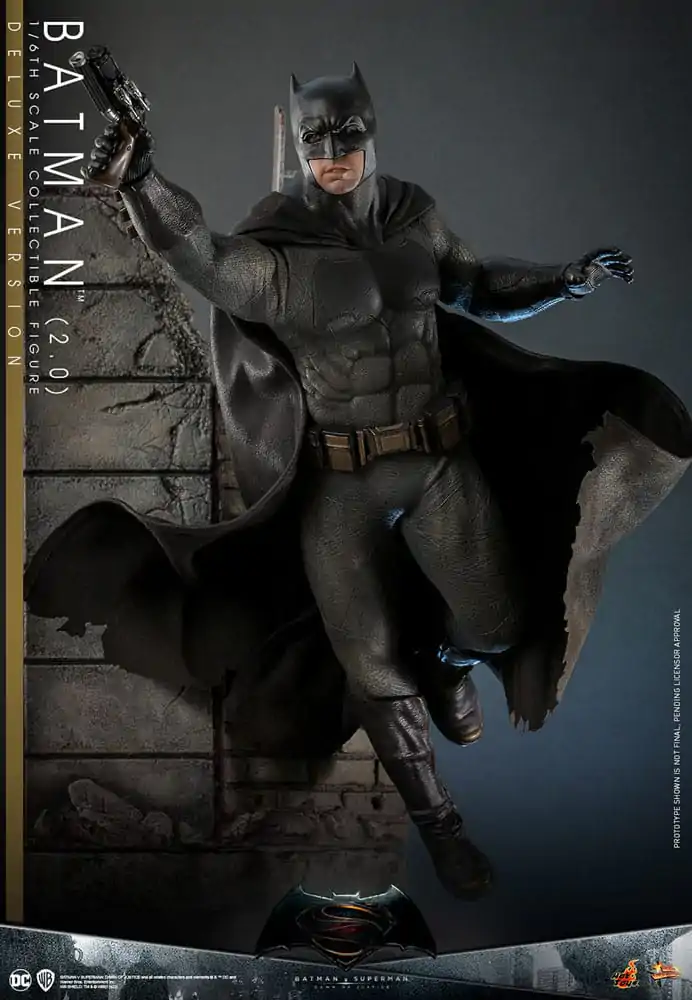 Batman v Superman: Dawn of Justice filmska mojstrovina akcijska figura 1/6 Batman 2.0 (Deluxe različica) 32 cm fotografija izdelka