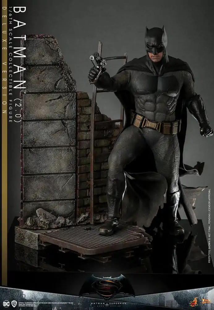 Batman v Superman: Dawn of Justice filmska mojstrovina akcijska figura 1/6 Batman 2.0 (Deluxe različica) 32 cm fotografija izdelka
