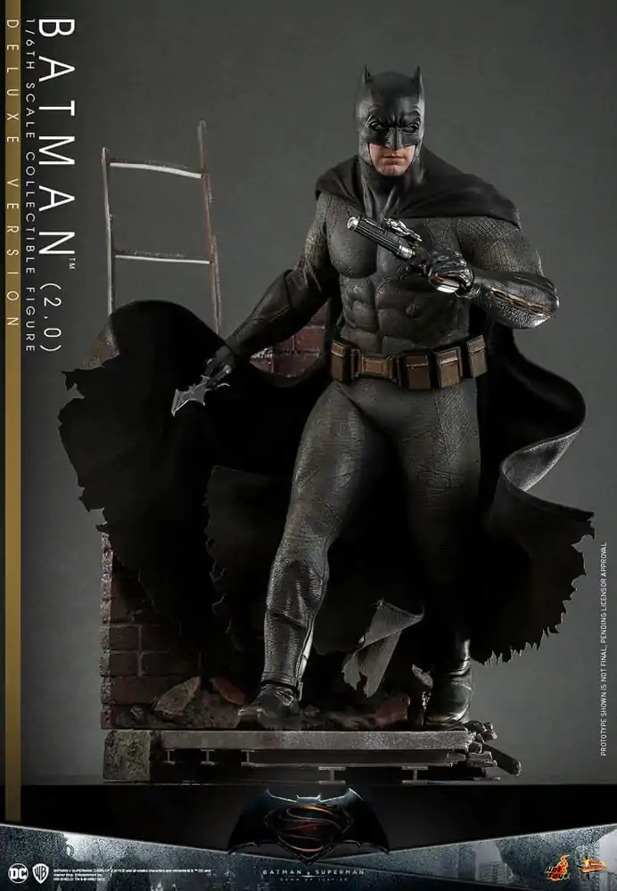 Batman v Superman: Dawn of Justice filmska mojstrovina akcijska figura 1/6 Batman 2.0 (Deluxe različica) 32 cm fotografija izdelka