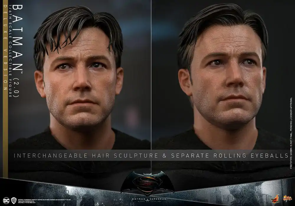 Batman v Superman: Dawn of Justice filmska mojstrovina akcijska figura 1/6 Batman 2.0 (Deluxe različica) 32 cm fotografija izdelka