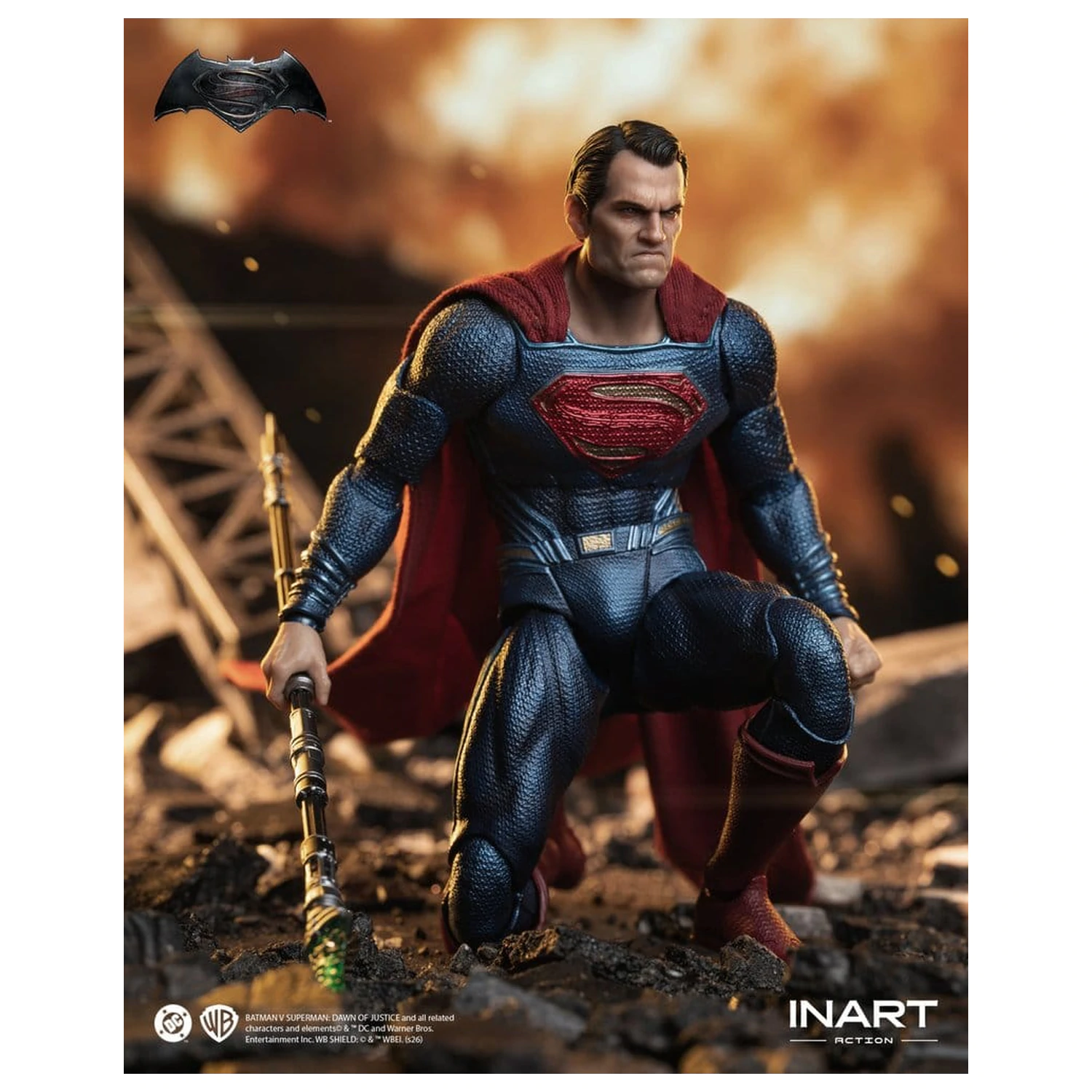 Batman vs Superman: Dawn of Justice akcijska figura 1/12 Superman 17 cm fotografija izdelka