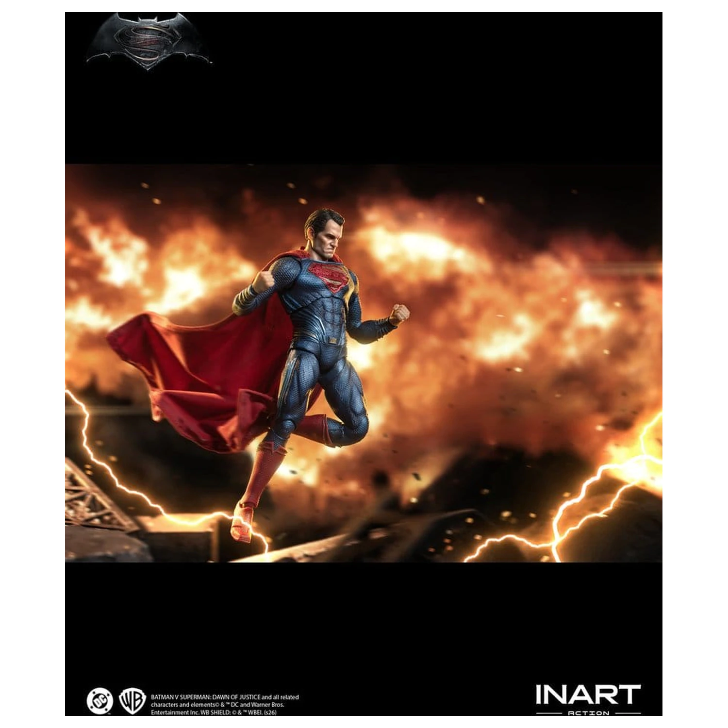 Batman vs Superman: Dawn of Justice akcijska figura 1/12 Superman 17 cm fotografija izdelka