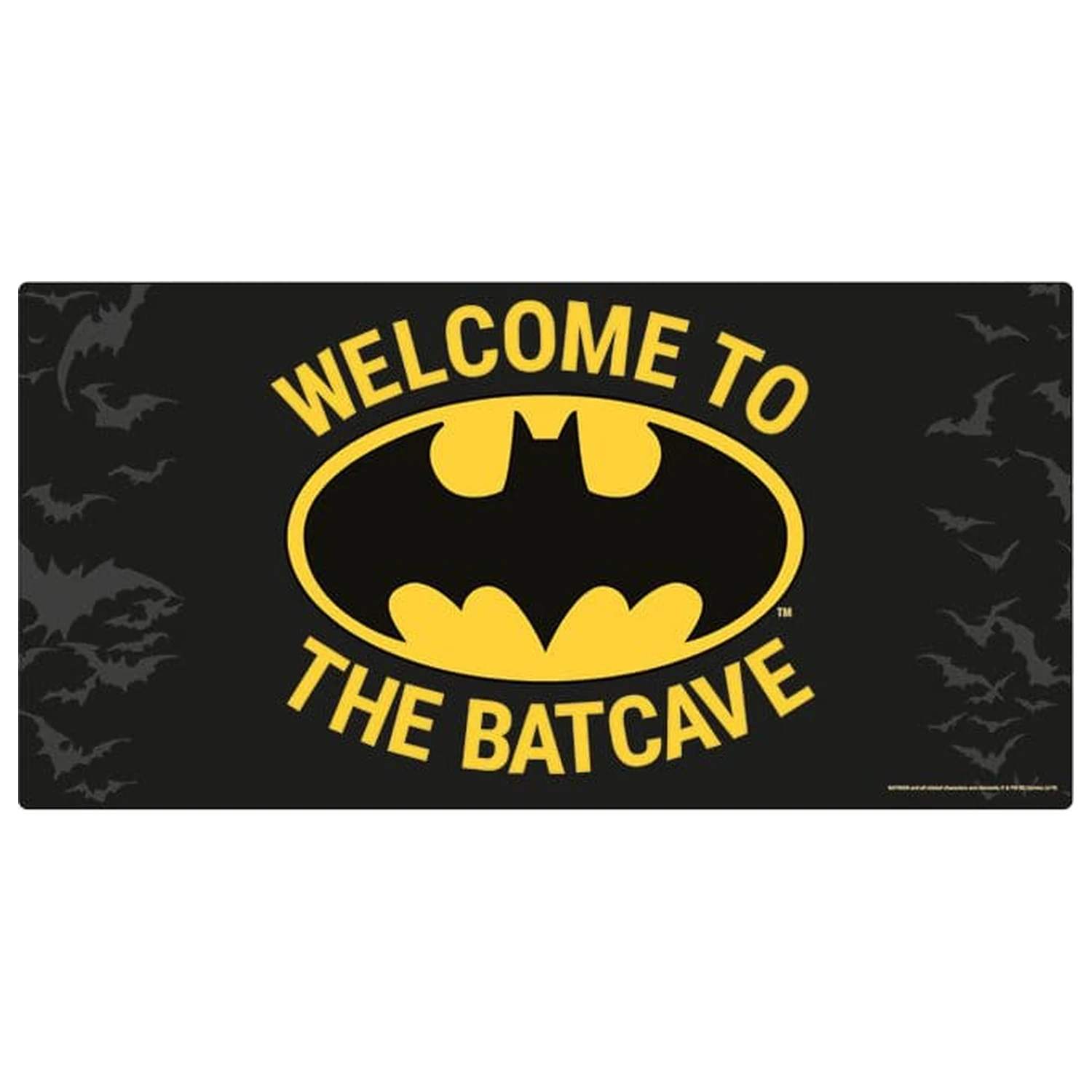 Batman kovinska tabla Dobrodošli v Batcave 60x30 cm fotografija izdelka