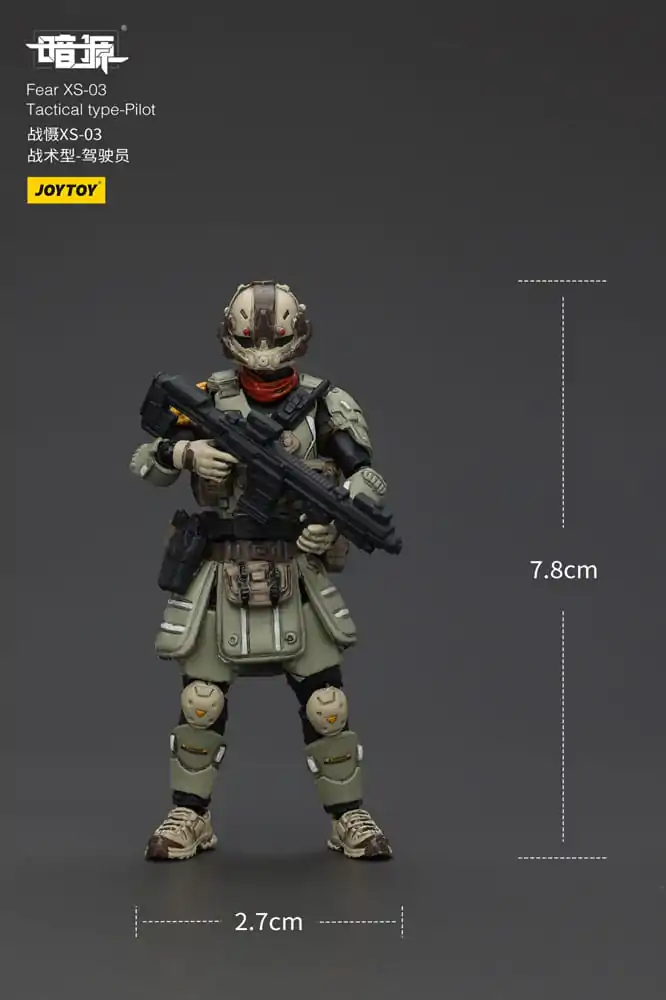 Akcijska figura Battle For the Stars Fear XS-03 Tactical type-Pilot 12 cm fotografija izdelka