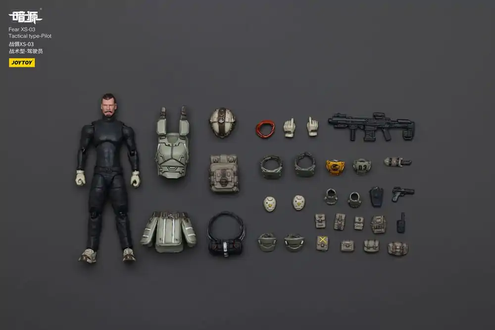 Akcijska figura Battle For the Stars Fear XS-03 Tactical type-Pilot 12 cm fotografija izdelka