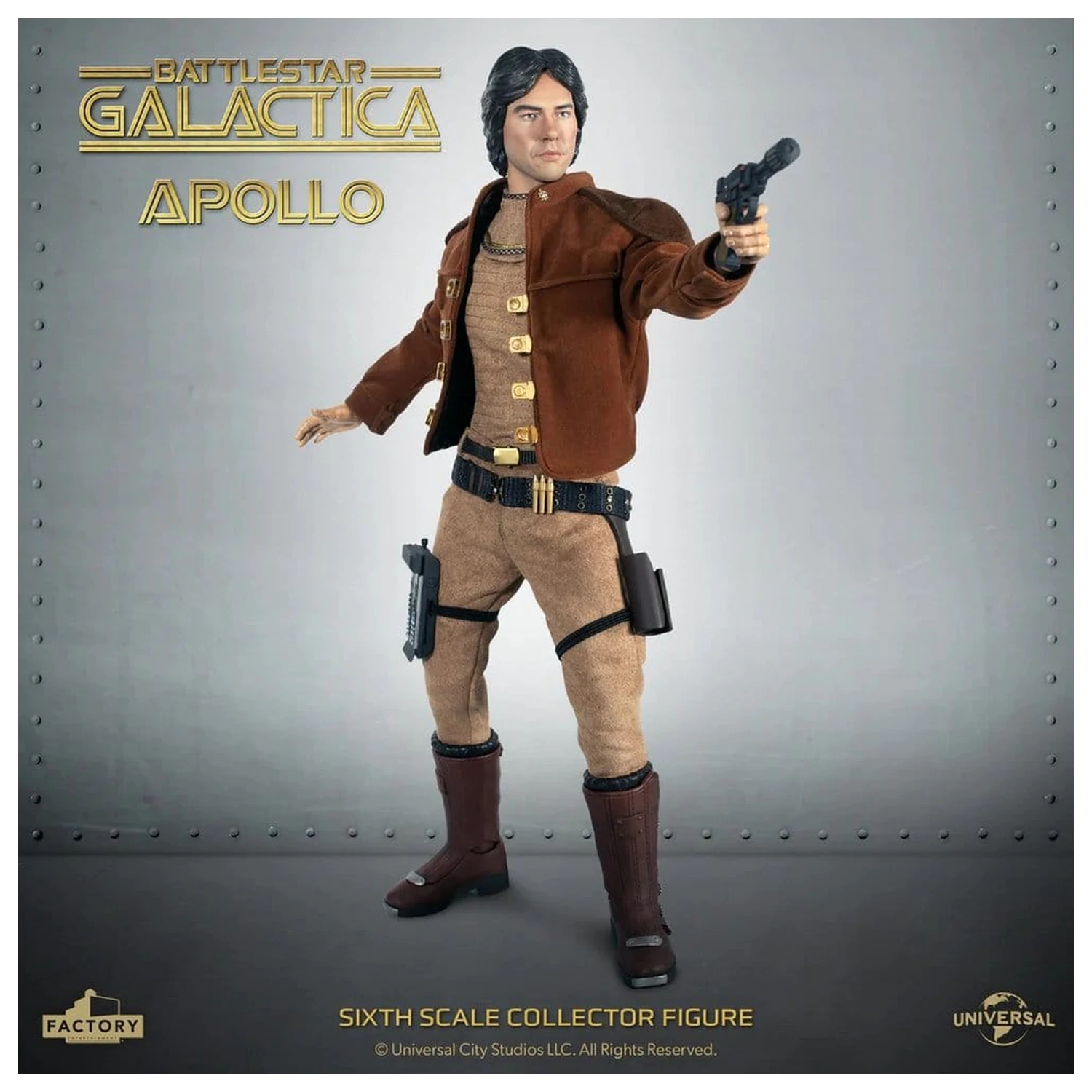 Battlestar Galactica akcijska figura 1/6 Captain Apollo 30 cm fotografija izdelka