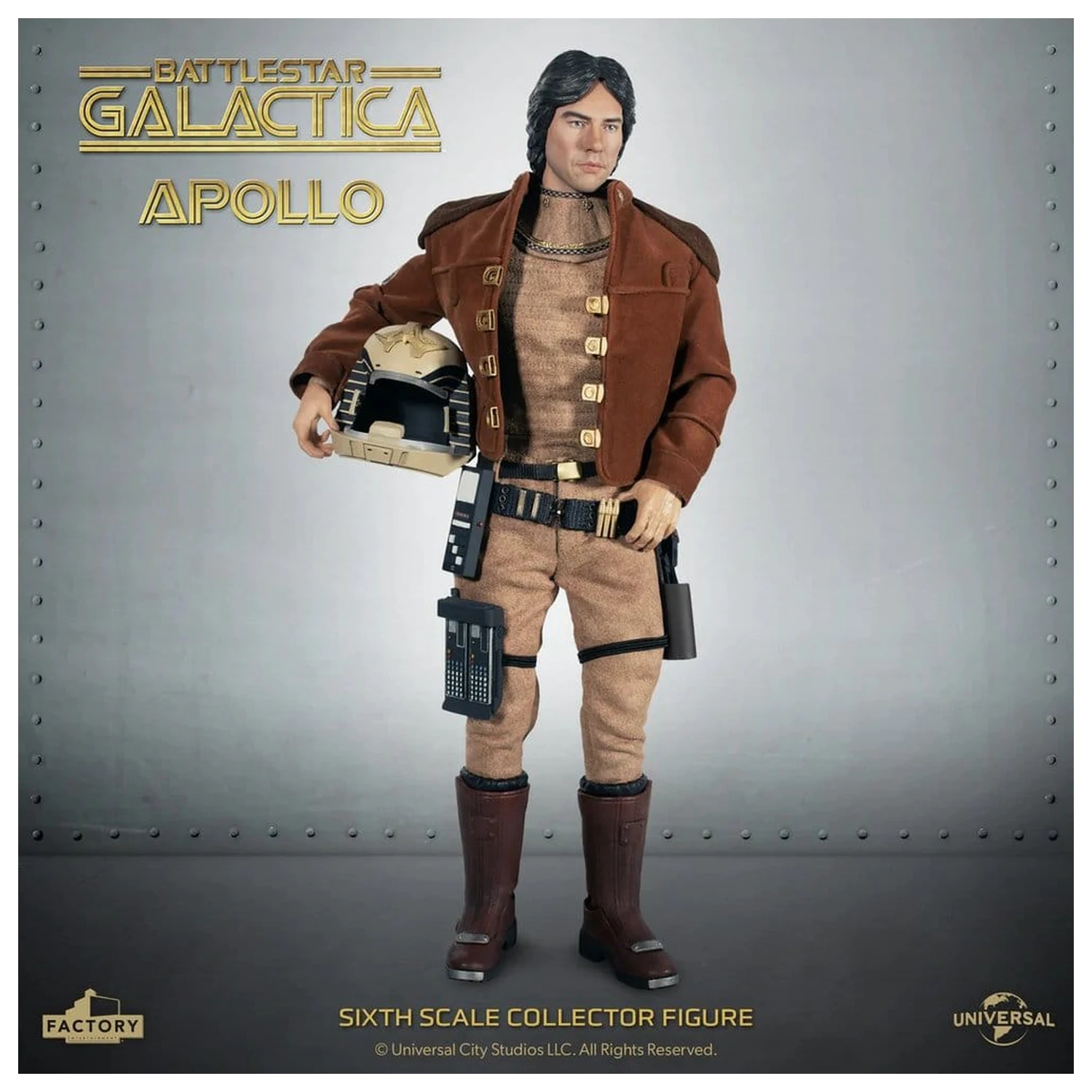 Battlestar Galactica akcijska figura 1/6 Captain Apollo 30 cm fotografija izdelka