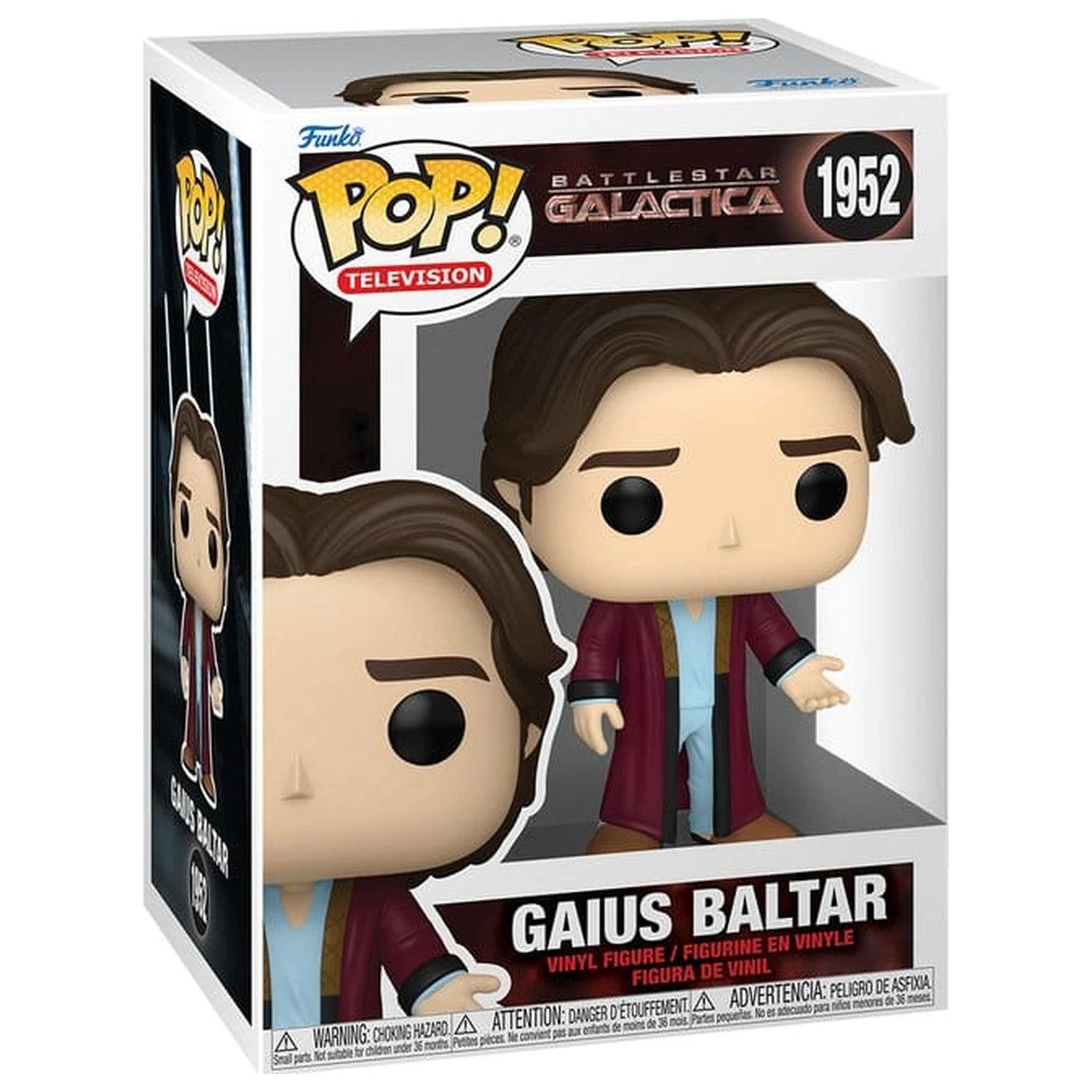 Battlestar Galactica Funko POP! Television Vinilna figura Gaius Baltar 9 cm fotografija izdelka