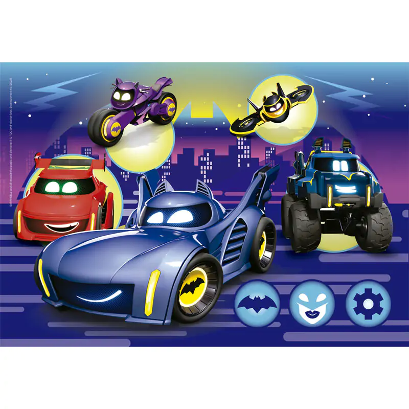 DC Comics Batwheels puzzle 2x60 kosov fotografija izdelka