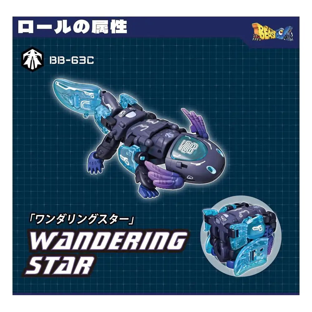 Beastbox figura kocke BB-63AC Wandering Star (Axolotl) 10 cm fotografija izdelka