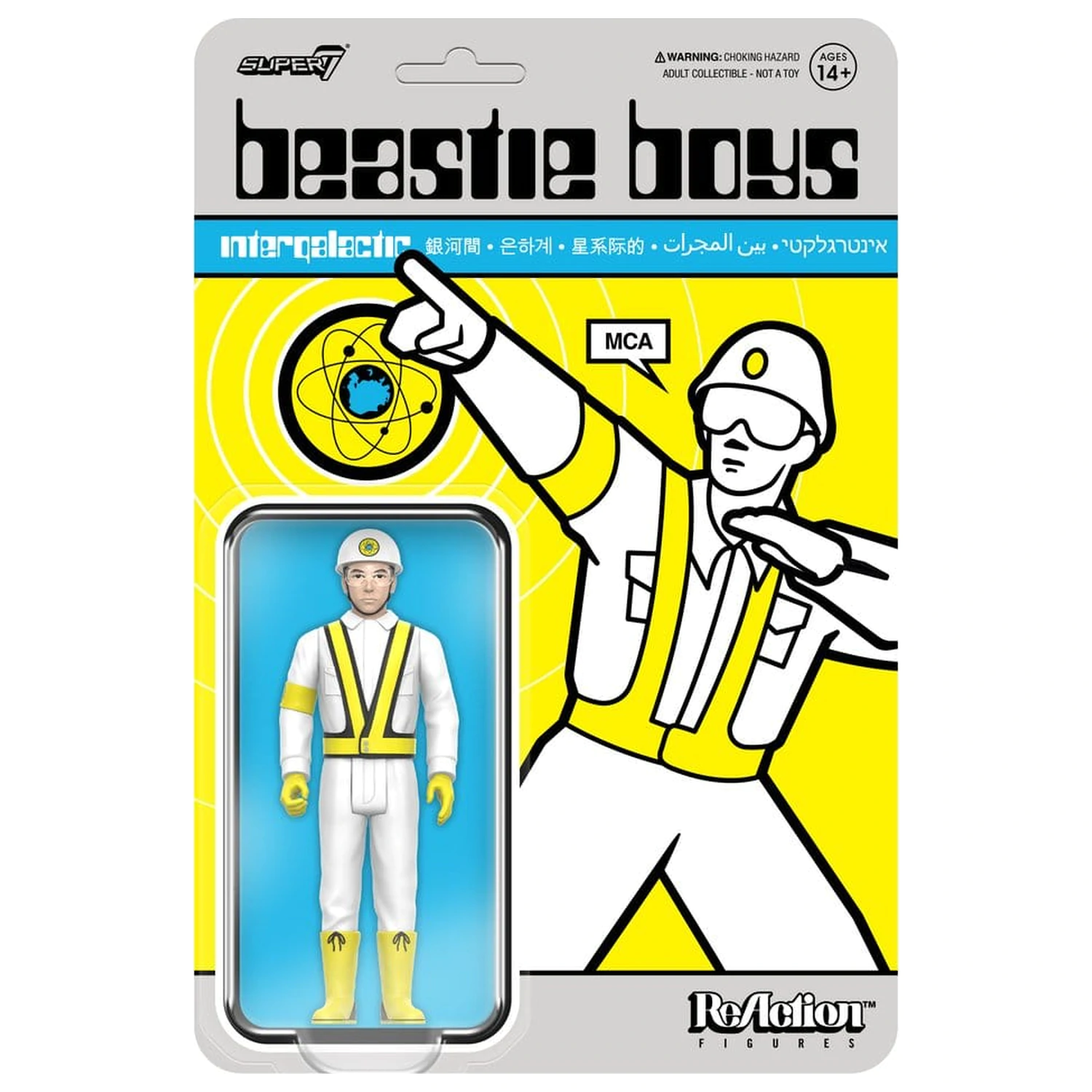 Beastie Boys ReAction akcijska figura val 04 MCA (Intergalactic Crossing Guard) fotografija izdelka
