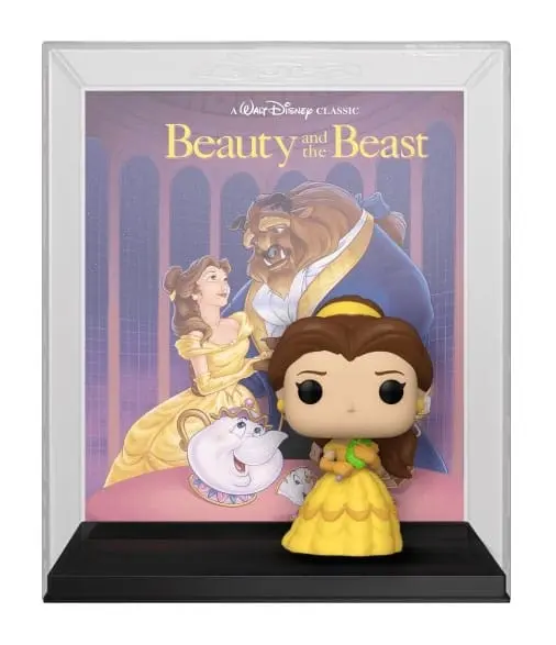 Beauty and the Beast POP! VHS Cover Vinil Figura Belle 9 cm fotografija izdelka