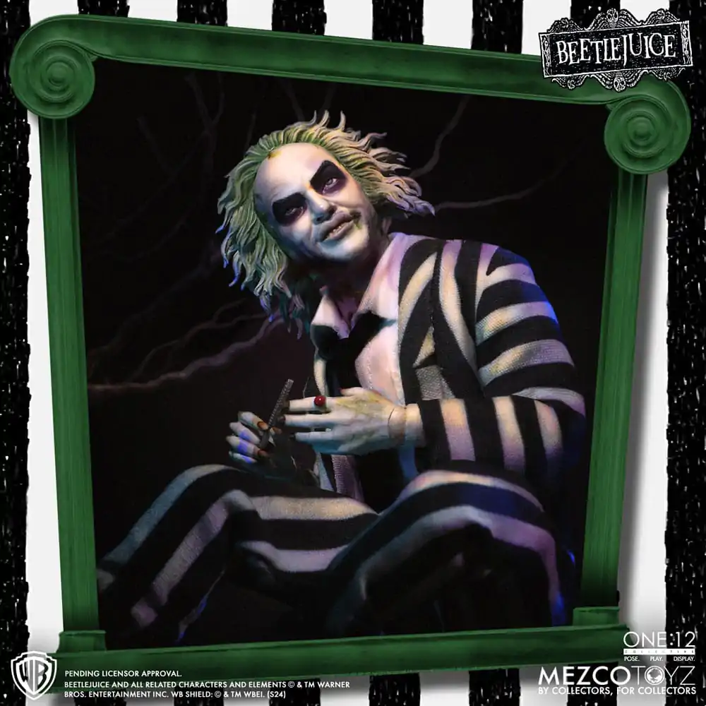 Akcijska figura Beetlejuice 1/12 Beetlejuice Deluxe Edition 18 cm fotografija izdelka