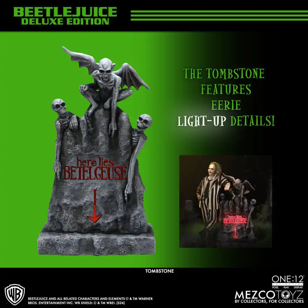 Akcijska figura Beetlejuice 1/12 Beetlejuice Deluxe Edition 18 cm fotografija izdelka