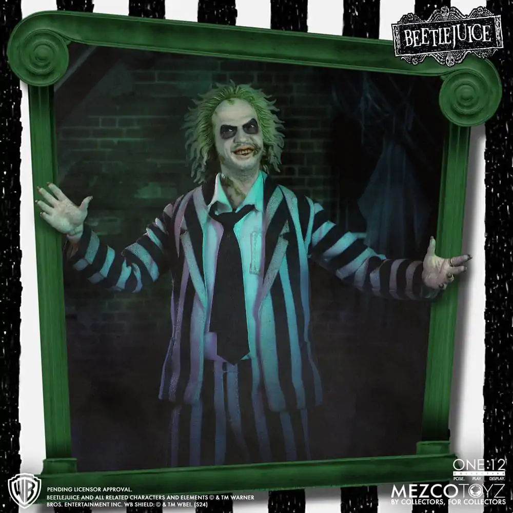 Akcijska figura Beetlejuice 1/12 Beetlejuice Deluxe Edition 18 cm fotografija izdelka