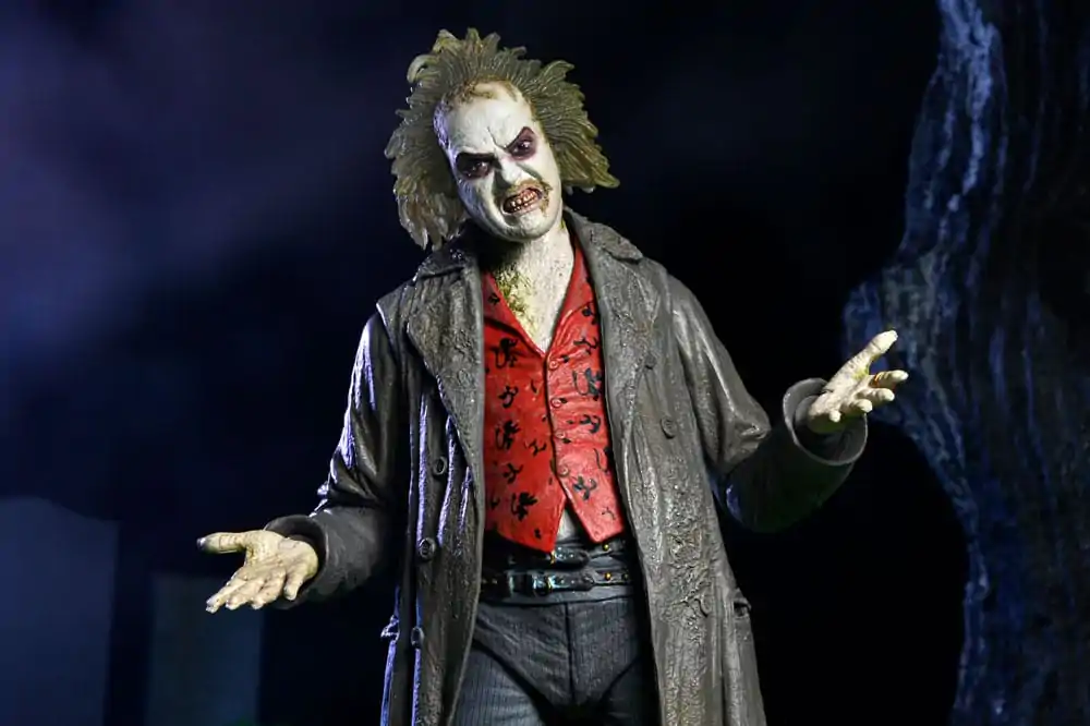 Beetlejuice 1988 Ultimate akcijska figura Beetlejuice: Tour Guide The Bio-Exorcist 18 cm fotografija izdelka