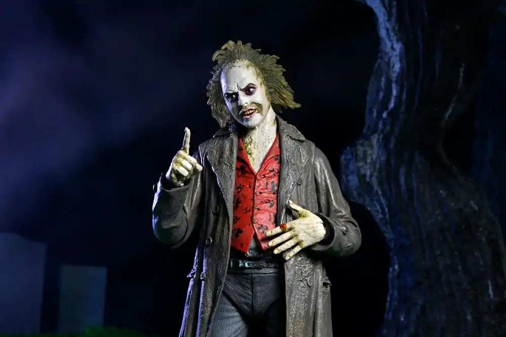 Beetlejuice 1988 Ultimate akcijska figura Beetlejuice: Tour Guide The Bio-Exorcist 18 cm fotografija izdelka