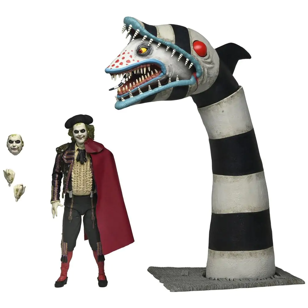 Beetlejuice 2 Matador Beetlejuice & Sandworm ultimativne figure fotografija izdelka