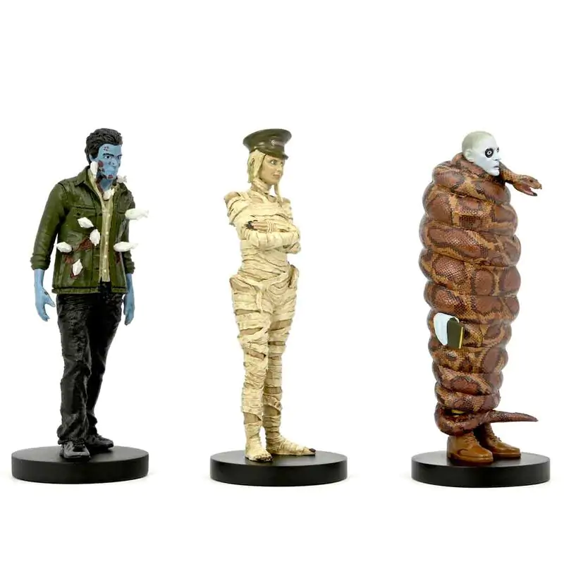 Beetlejuice Beetlejuice Immigration Hall Mumificiran uradnik za priseljevanje, Richard & Anaconda Man paket 3 figure 10 cm fotografija izdelka