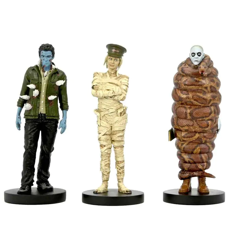 Beetlejuice Beetlejuice Immigration Hall Mumificiran uradnik za priseljevanje, Richard & Anaconda Man paket 3 figure 10 cm fotografija izdelka