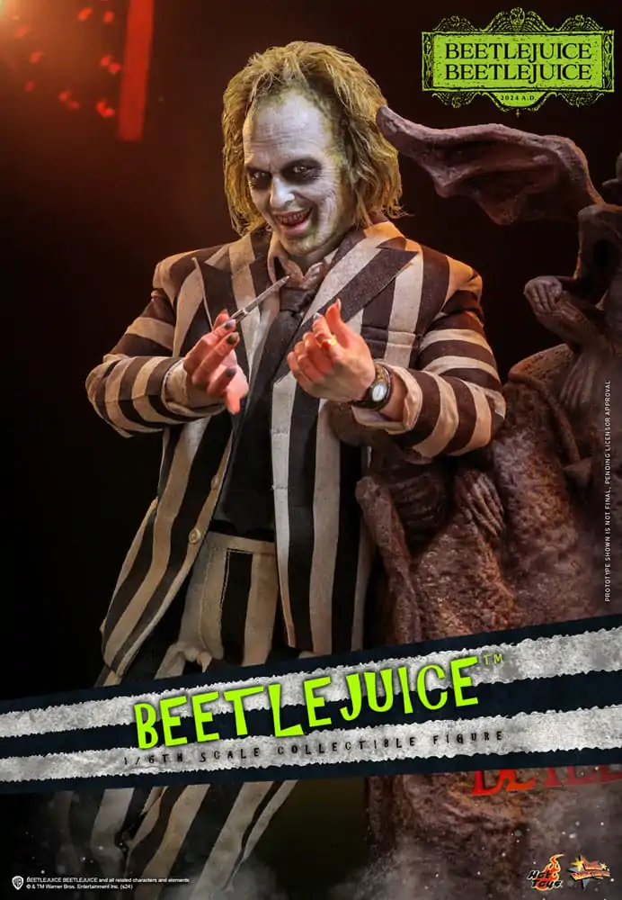 Beetlejuice Beetlejuice Movie Masterpiece Akcijska Figura 1/6 Beetlejuice 30 cm fotografija izdelka