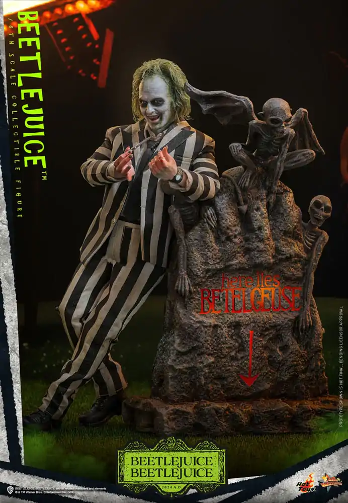 Beetlejuice Beetlejuice Movie Masterpiece Akcijska Figura 1/6 Beetlejuice 30 cm fotografija izdelka