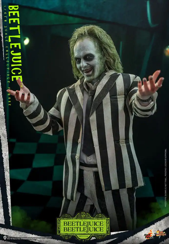 Beetlejuice Beetlejuice Movie Masterpiece Akcijska Figura 1/6 Beetlejuice 30 cm fotografija izdelka