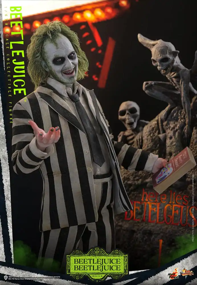 Beetlejuice Beetlejuice Movie Masterpiece Akcijska Figura 1/6 Beetlejuice 30 cm fotografija izdelka