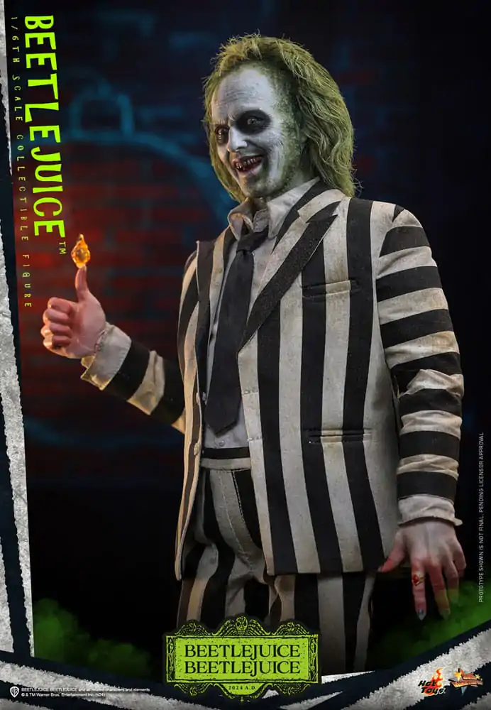 Beetlejuice Beetlejuice Movie Masterpiece Akcijska Figura 1/6 Beetlejuice 30 cm fotografija izdelka