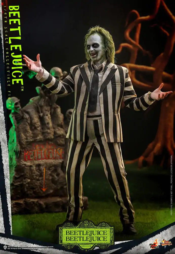 Beetlejuice Beetlejuice Movie Masterpiece Akcijska Figura 1/6 Beetlejuice 30 cm fotografija izdelka