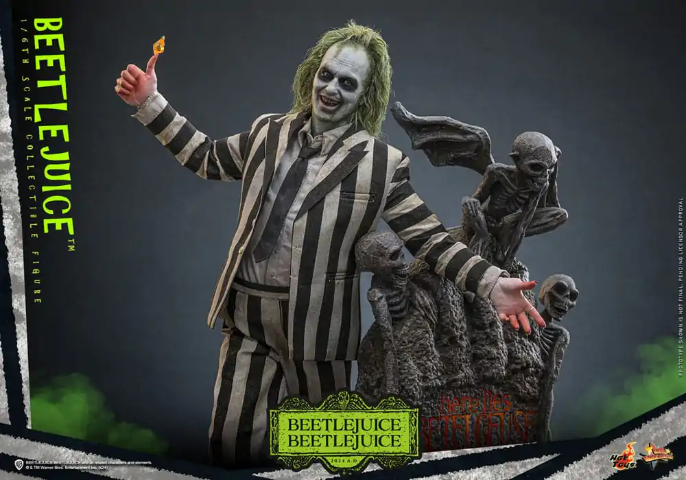 Beetlejuice Beetlejuice Movie Masterpiece Akcijska Figura 1/6 Beetlejuice 30 cm fotografija izdelka