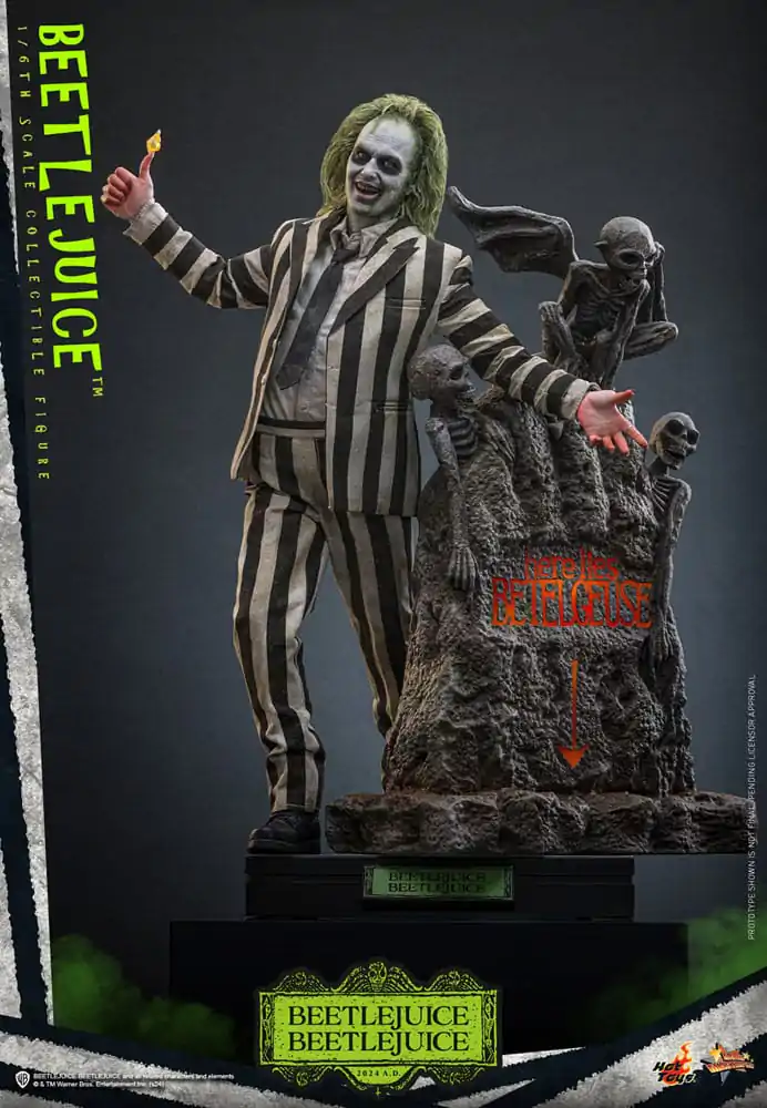 Beetlejuice Beetlejuice Movie Masterpiece Akcijska Figura 1/6 Beetlejuice 30 cm fotografija izdelka