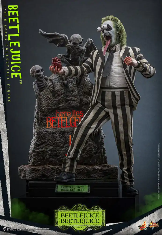 Beetlejuice Beetlejuice Movie Masterpiece Akcijska Figura 1/6 Beetlejuice 30 cm fotografija izdelka