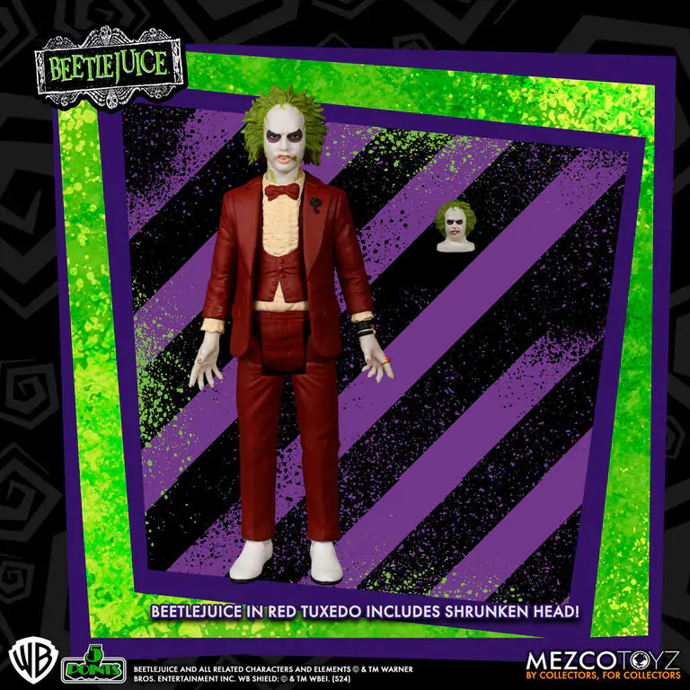 Beetlejuice - Beetlejuice Red Tux figura 9,5 cm fotografija izdelka