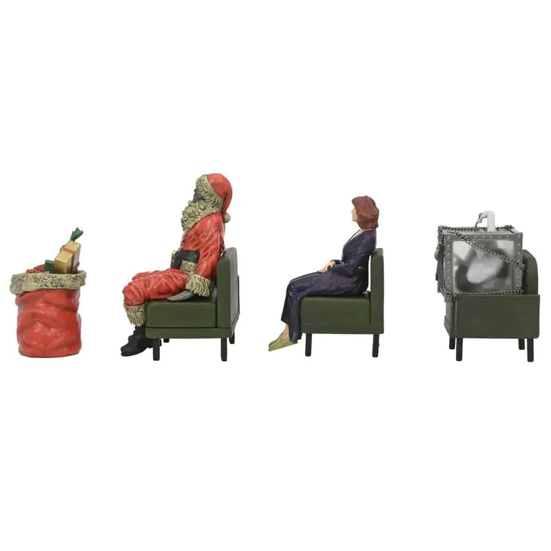 Beetlejuice Beetlejuice Waiting Room Delia, Escape Artist & Mummified Santa paket 3 figure 7,5 cm fotografija izdelka