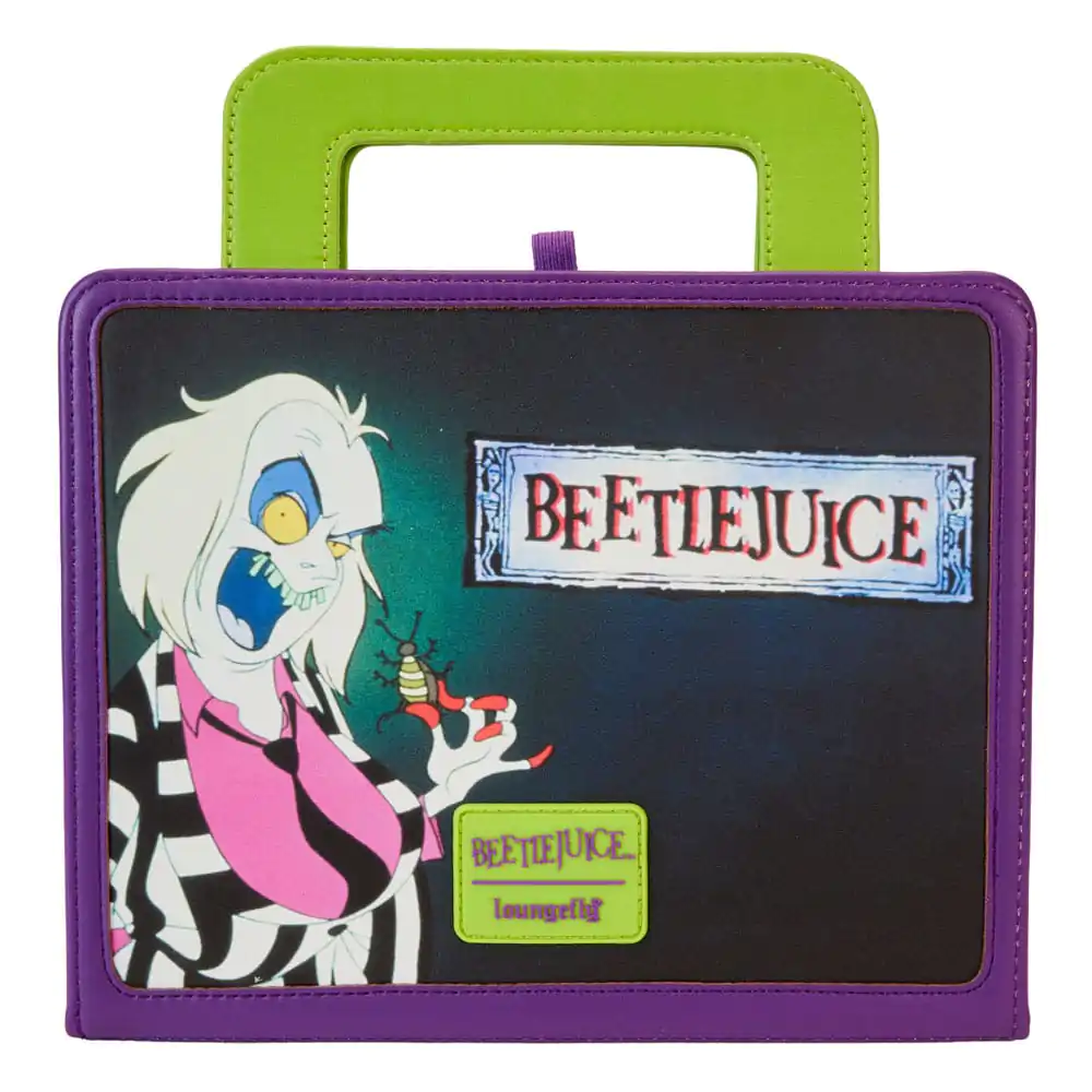 Beetlejuice by Loungefly Zvezek Cartoon Škatla za malico fotografija izdelka