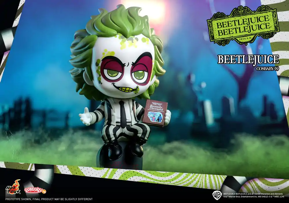 Beetlejuice Cosbaby (S) Mini Figurica Beetlejuice 13 cm fotografija izdelka