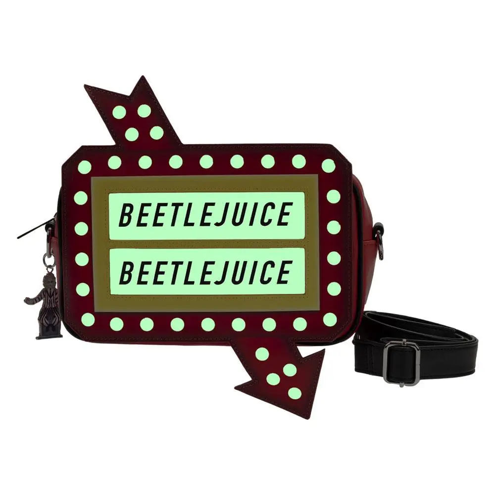 Beetlejuice by Loungefly torbica za čez telo Graveyard Sign fotografija izdelka