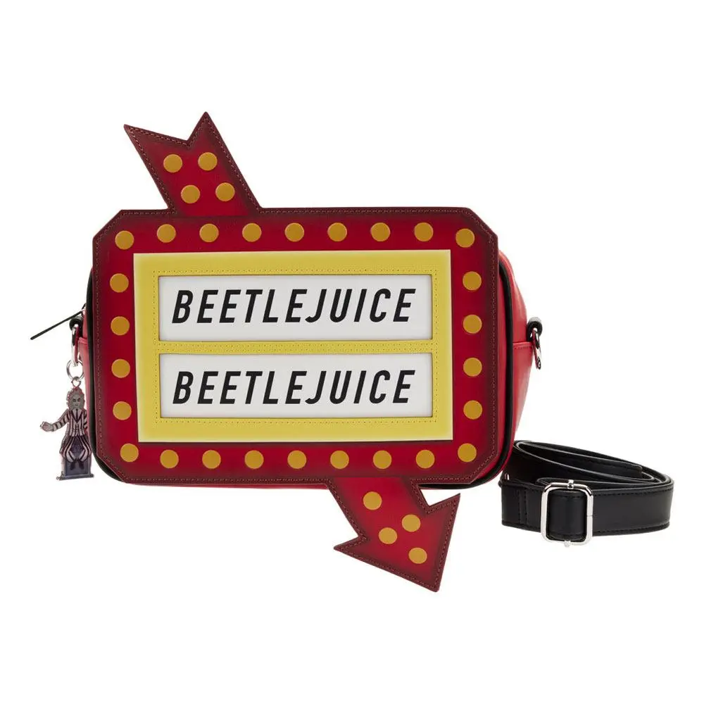 Beetlejuice by Loungefly torbica za čez telo Graveyard Sign fotografija izdelka