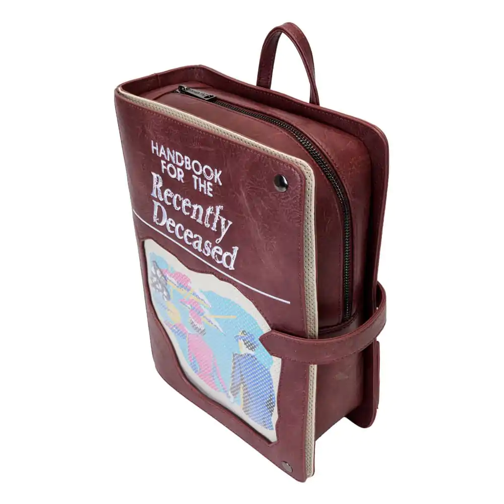 Beetlejuice by Loungefly nahrbtnik mini Priročnik za nedavno umrle Pin Trader fotografija izdelka