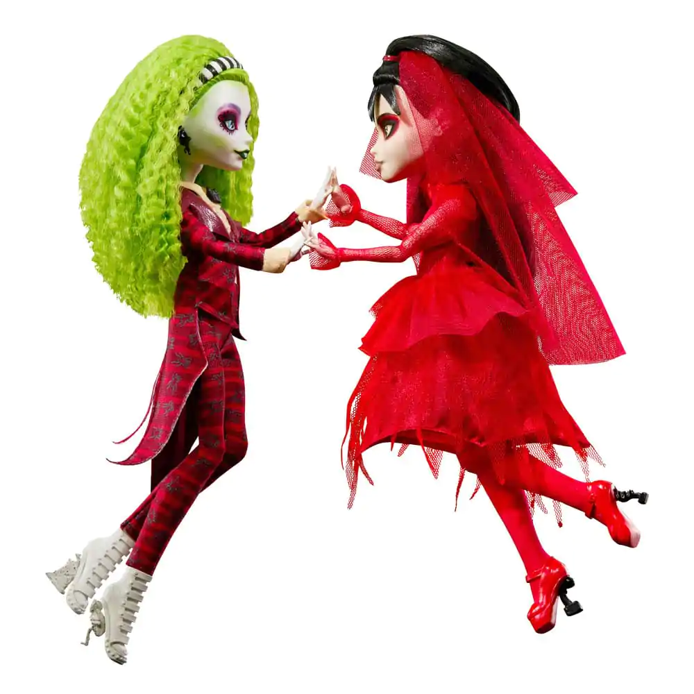 Beetlejuice Monster High Skullector Doll 2-Pack Betelgeuse & Lydia 25 cm Punčka, komplet 2 kos fotografija izdelka