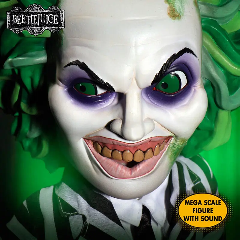 Beetlejuice MDS Mega Scale Govoreča akcijska figura Beetlejuice 38 cm fotografija izdelka