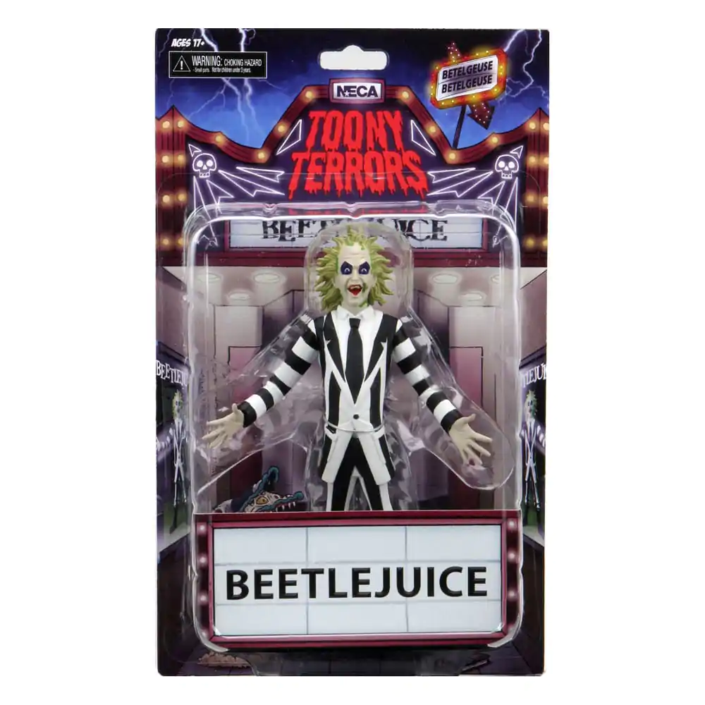 Beetlejuice Toony Terrors Akcijska Figura Beetlejuice 15 cm fotografija izdelka