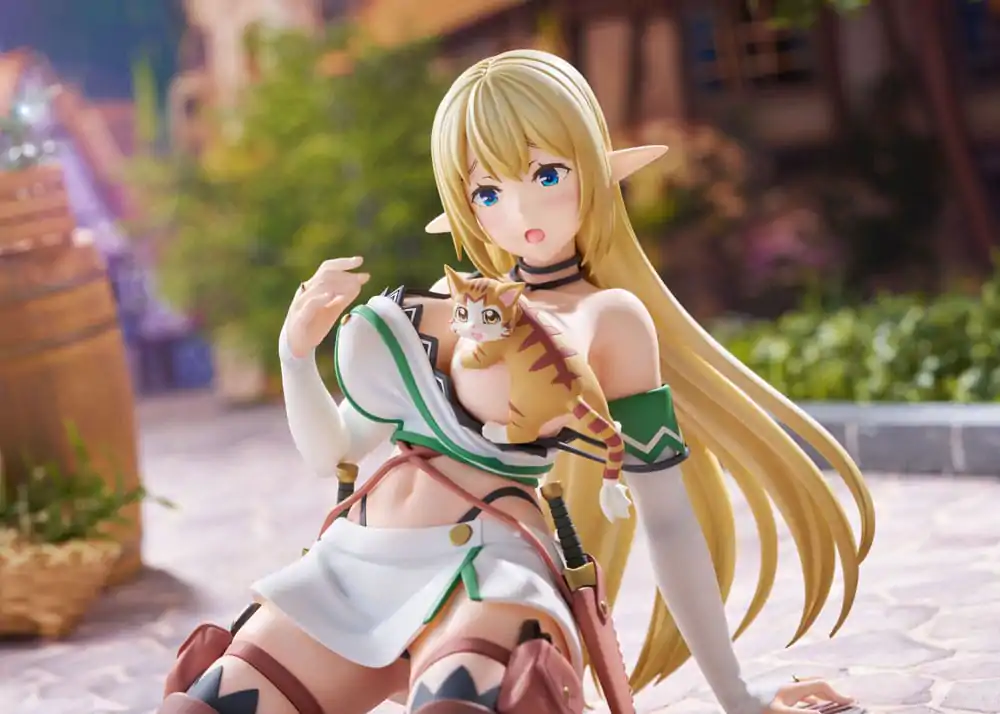 Beheneko PVC kip 1/7 Aria & Tama AmiAmi Omejena izdaja 16 cm fotografija izdelka