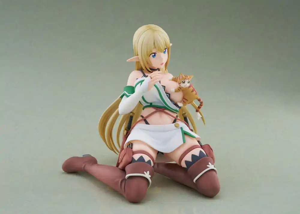 Beheneko PVC kip 1/7 Aria & Tama AmiAmi Omejena izdaja 16 cm fotografija izdelka