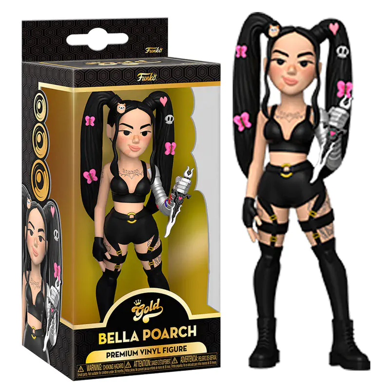 Bella Poarch Vinyl Zlata Figura 13 cm fotografija izdelka