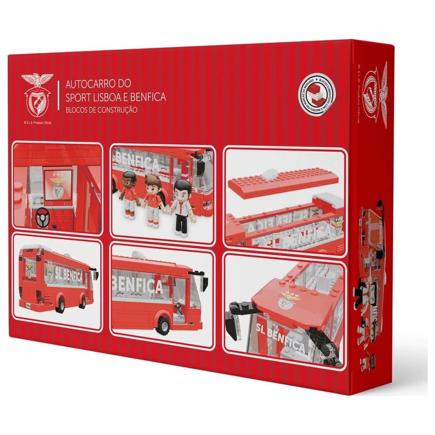 Benfica set avtobusa s figurami 332pcs fotografija izdelka