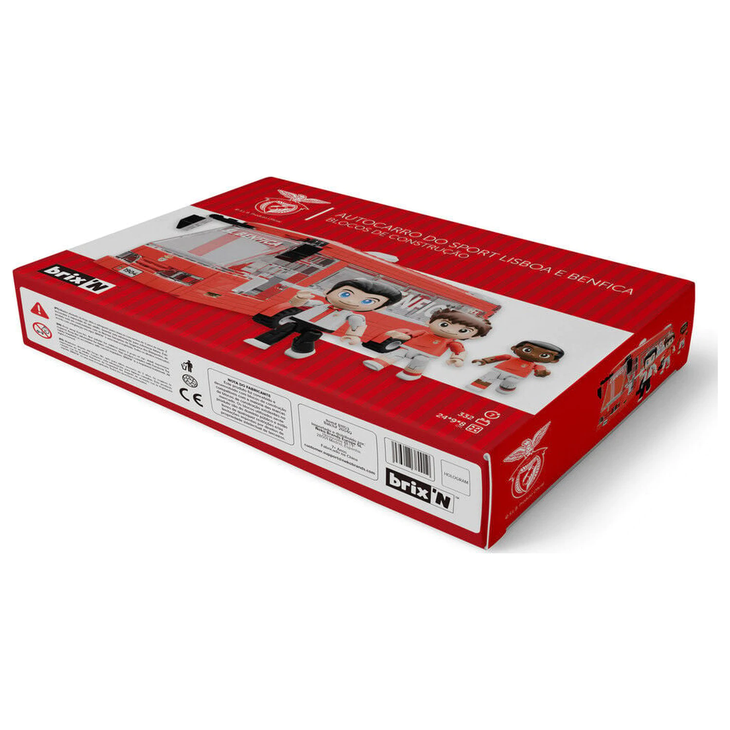 Benfica set avtobusa s figurami 332pcs fotografija izdelka
